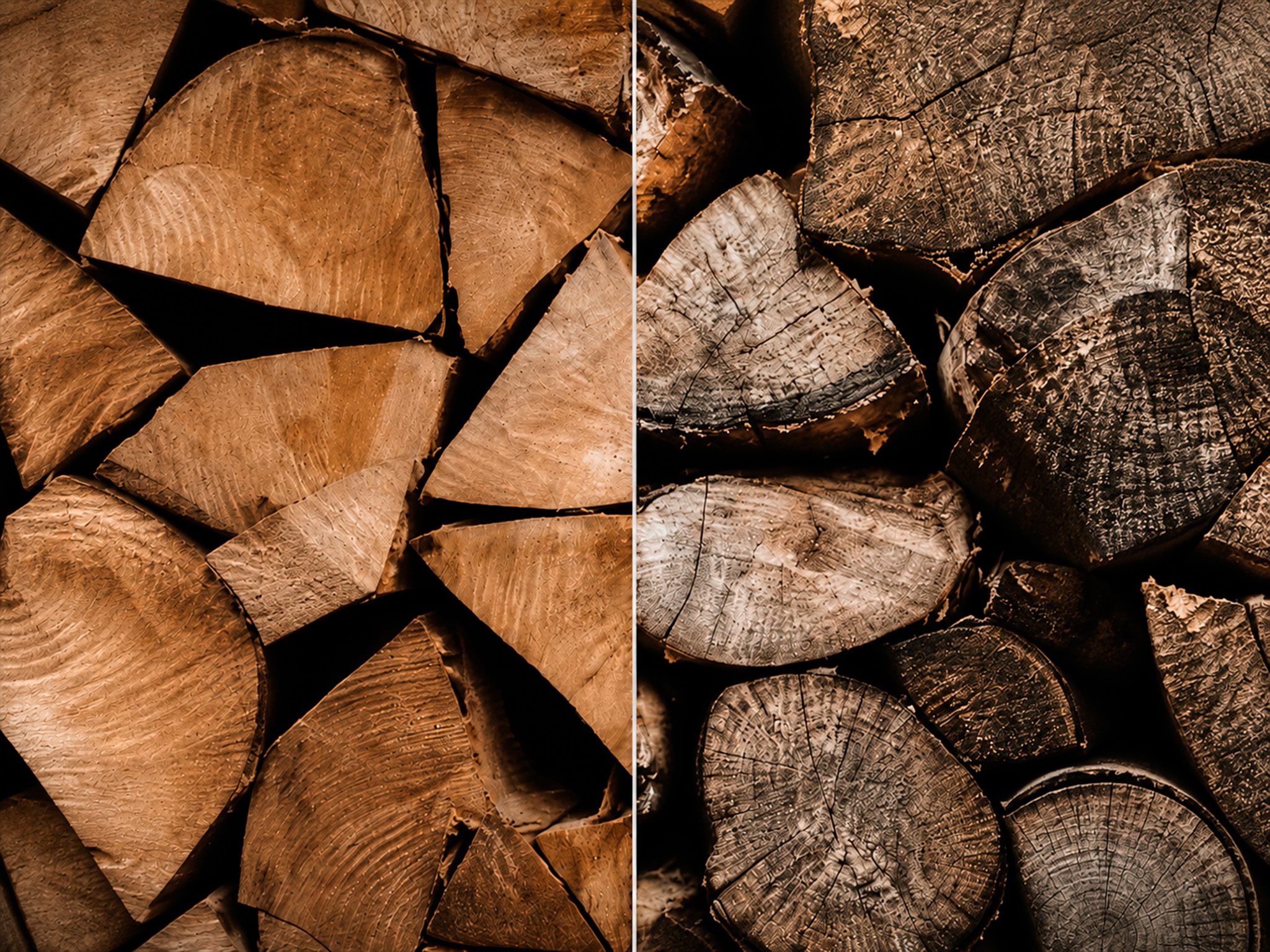 Qué leña es mejor para una chimenea
